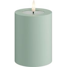 Sage Green - LED Bloklys Udendørs 7,5x10 cm