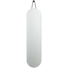 Zone Denmark A-Wall Spejl 30x120 cm Sort