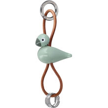 Grøn - Fugle Nøglering Naturlæder