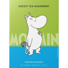20 påse(ar) - Moomin Green Tea Raspberry Pyramidepose