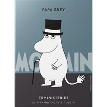 20 påse(ar) - Moomin Papa Grå Pyramidepose