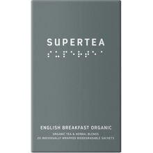 20 påse(ar) - SUPERTEA English Breakfast Økologisk