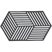 Grydelapper Hexagon 24 cm Sort