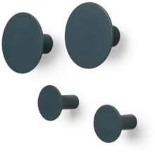 Gunmetal - Blomus Ponto Vægkrog 4-pak