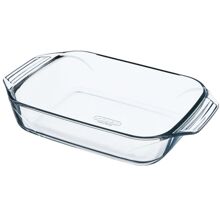 Ovnfast fad i glas Let's Share rektangulært