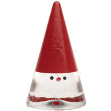 15 cm - Rød - Noel Nisse