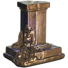 Rocky Baroque Lysestage 15 cm Glossy Glaze