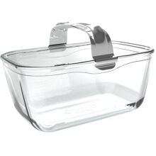 Rektangulært ovnfast fad til airfryer