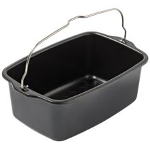Brødform til airfryer, metal, rektangulær