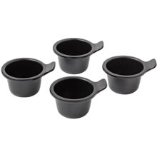 Muffinform til airfryer, metal, rund, 4 stk.