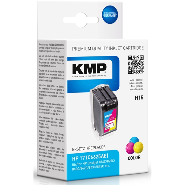 KMP H15 - HP 17 Tri-Colour