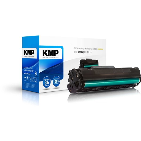 KMP H-T14 - HP 12A Black