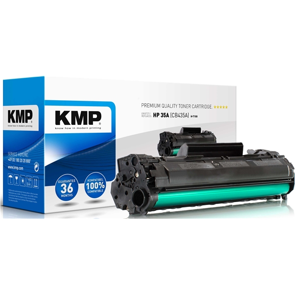 KMP HT100 - HP 35A Black