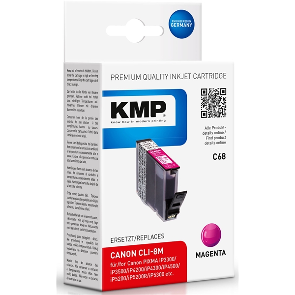 KMP C68 - Canon CLI-8M Magenta