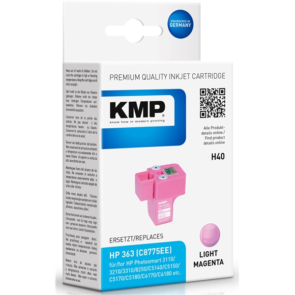 KMP H40 - HP 363 Light Magenta