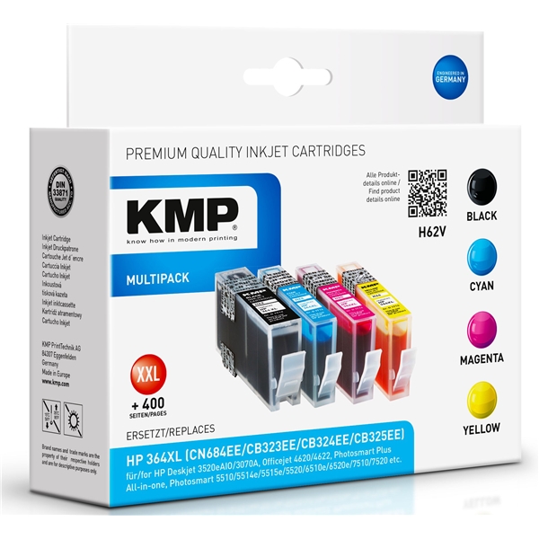 KMP H62V - HP 364XL B/C/M/Y