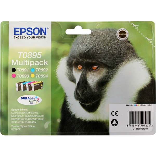 Epson T0895 B/C/M/Y