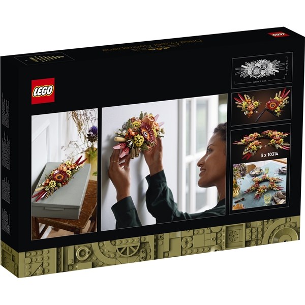 10314 LEGO Icons Dekoration Tørrede Blomster (Billede 2 af 6)