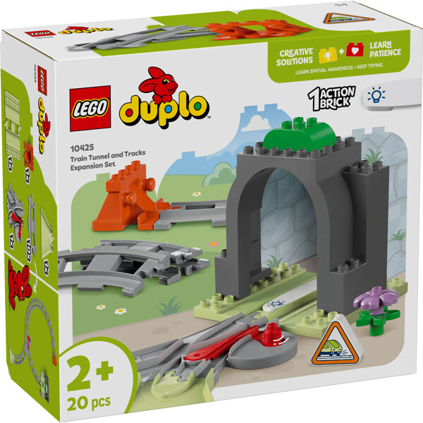 10425 LEGO Duplo Togtunnel & Skinneudvidelsessæt (Billede 1 af 5)