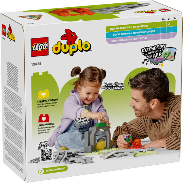 10425 LEGO Duplo Togtunnel & Skinneudvidelsessæt (Billede 2 af 5)