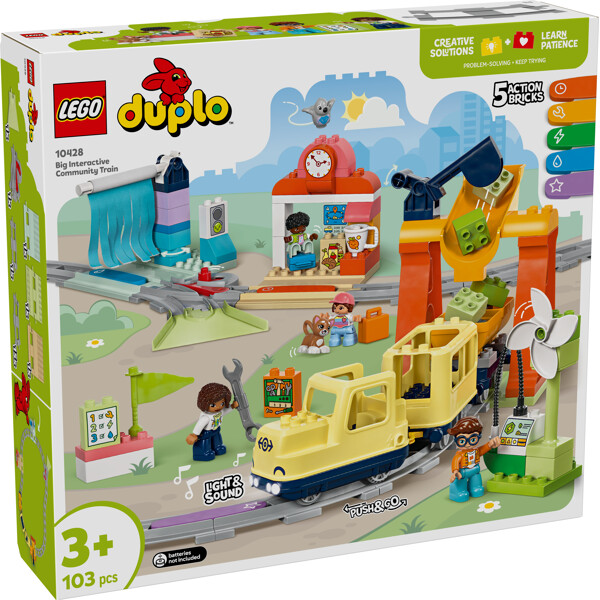 10428 LEGO Duplo Stor Interaktiv S-tog (Billede 1 af 6)