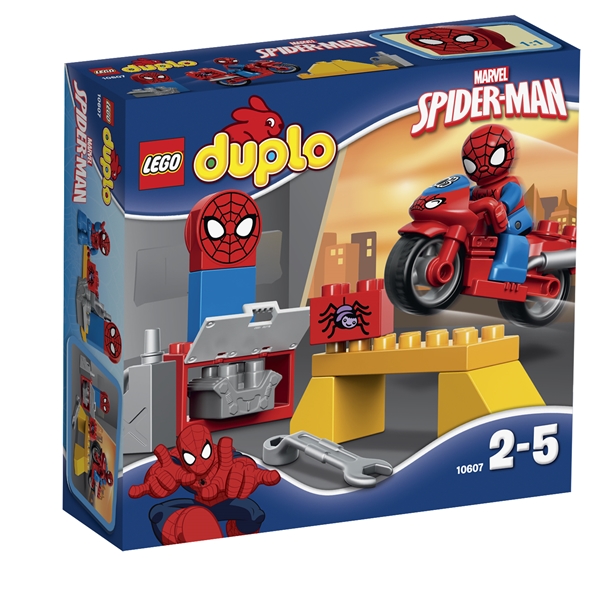 10607 LEGO Spider-Mans motorcykelværksted (Billede 1 af 8)