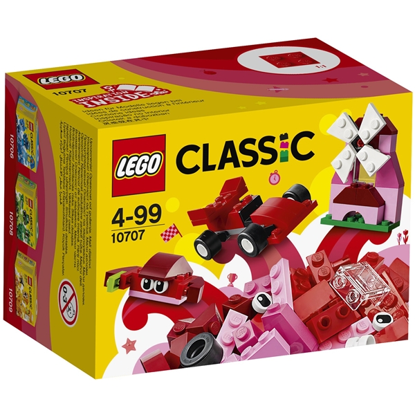 10707 LEGO Classic Rødt Kreativitetssæt (Billede 1 af 3)