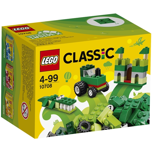 10708 LEGO Classic Grønt Kreativitetssæt (Billede 1 af 3)
