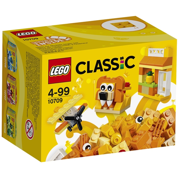 10709 LEGO Classic Orange Kreativitetssæt (Billede 1 af 3)