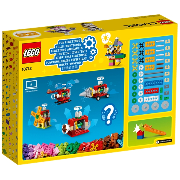 10712 LEGO Classic Klodser og Tandhjul (Billede 2 af 4)