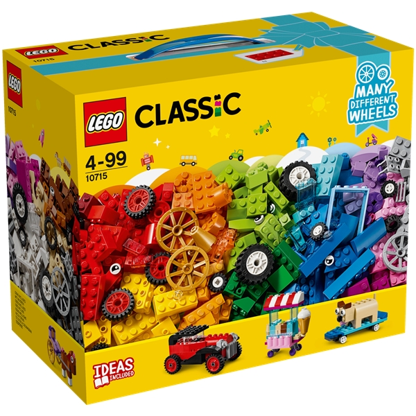10715 LEGO Classic Klodser På Hjul (Billede 1 af 4)