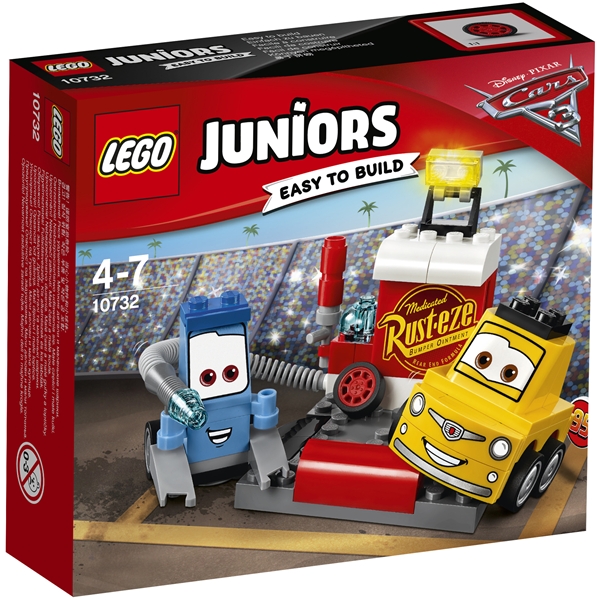 10732 LEGO Juniors Guido og Luigis Pitstop (Billede 1 af 7)