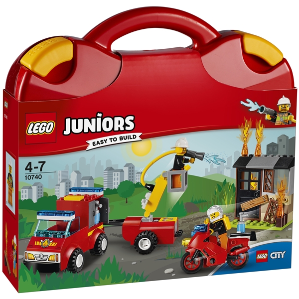10740 LEGO Juniors Brandpatruljekuffert (Billede 1 af 5)