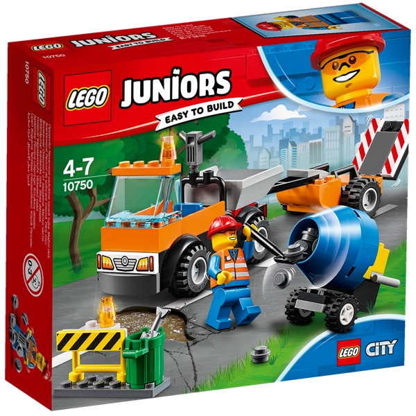 10750 LEGO Juniors Vejarbejdsvogn (Billede 1 af 3)