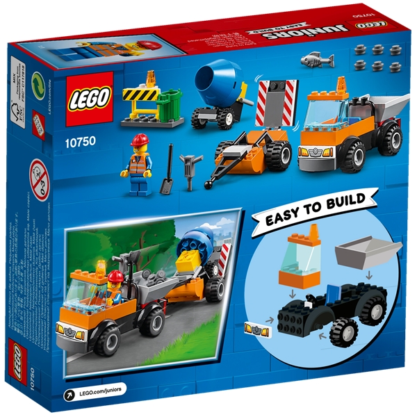 10750 LEGO Juniors Vejarbejdsvogn (Billede 2 af 3)