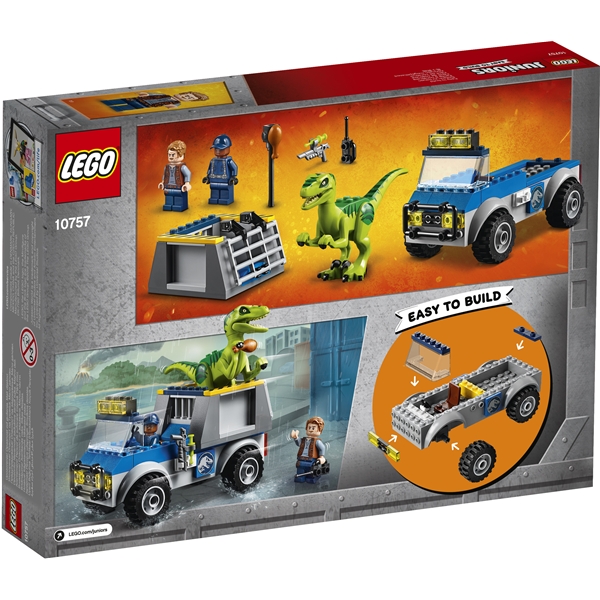 10757 LEGO Juniors Raptor-Redningsbil (Billede 2 af 5)