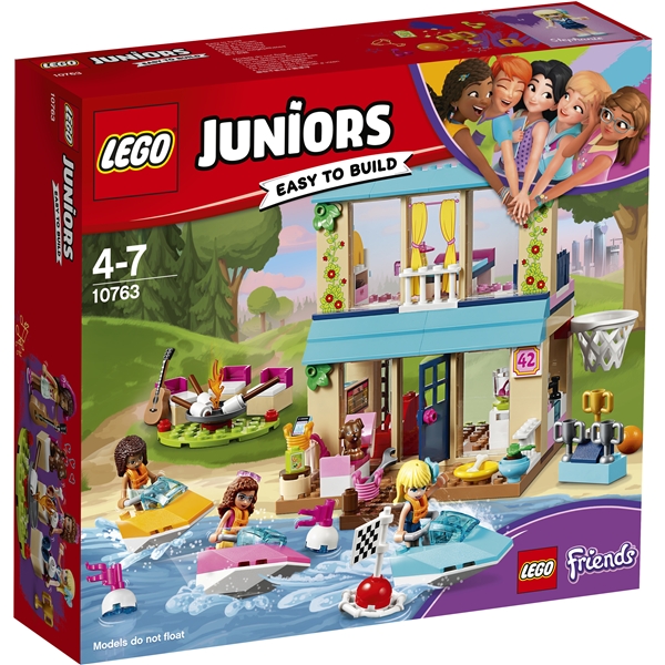 10763 LEGO Juniors Stephanies Hus ved Søen (Billede 1 af 6)