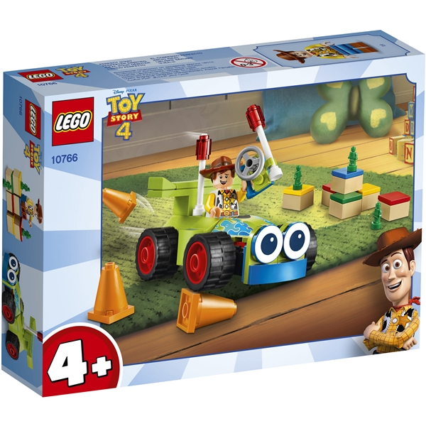 10766 LEGO® Toy Story 4 Woody Den Fjernstyrede Bil (Billede 1 af 3)