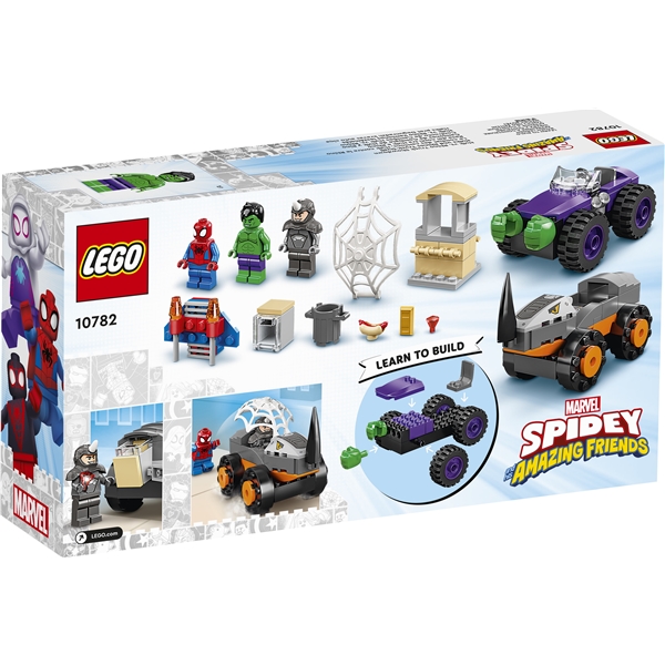 10782 LEGO Hulk og Rhinos Truck-Kamp (Billede 2 af 6)