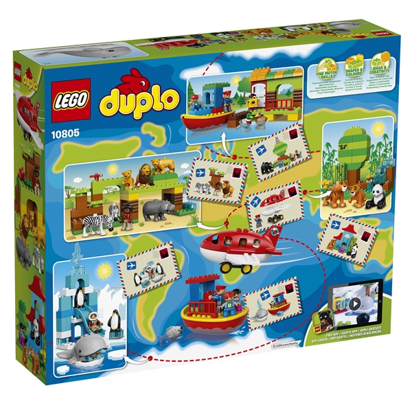 10805 LEGO Verden rundt (Billede 3 af 3)