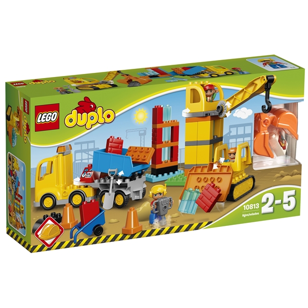 10813 LEGO DUPLO Stor Byggeplads (Billede 1 af 3)