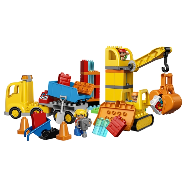10813 LEGO DUPLO Stor Byggeplads (Billede 2 af 3)