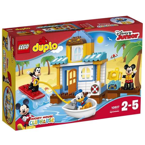 10827 LEGO DUPLO Mickey og Hans Venner Strandhus (Billede 1 af 3)