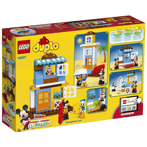10827 LEGO DUPLO Mickey og Hans Venner Strandhus (Billede 3 af 3)