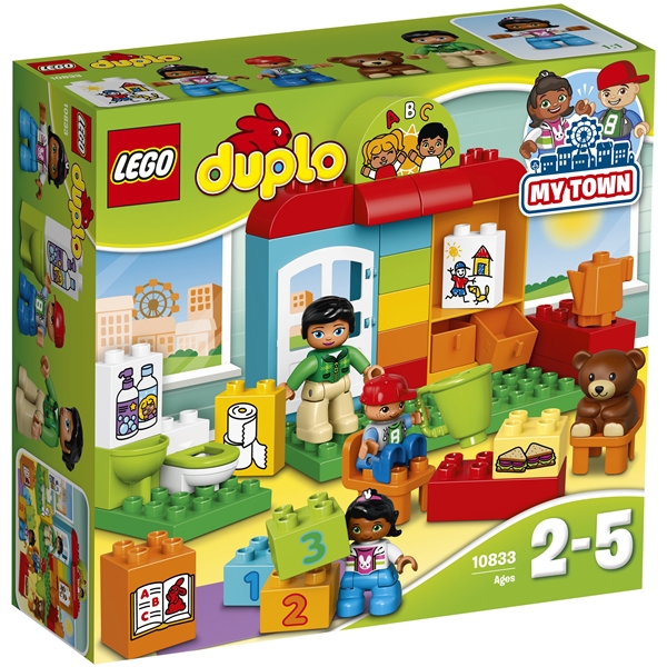10833 LEGO DUPLO Børnehave (Billede 1 af 7)