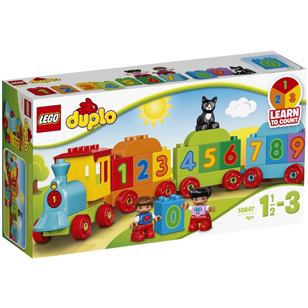 10847 LEGO DUPLO Tog med Tal (Billede 1 af 7)