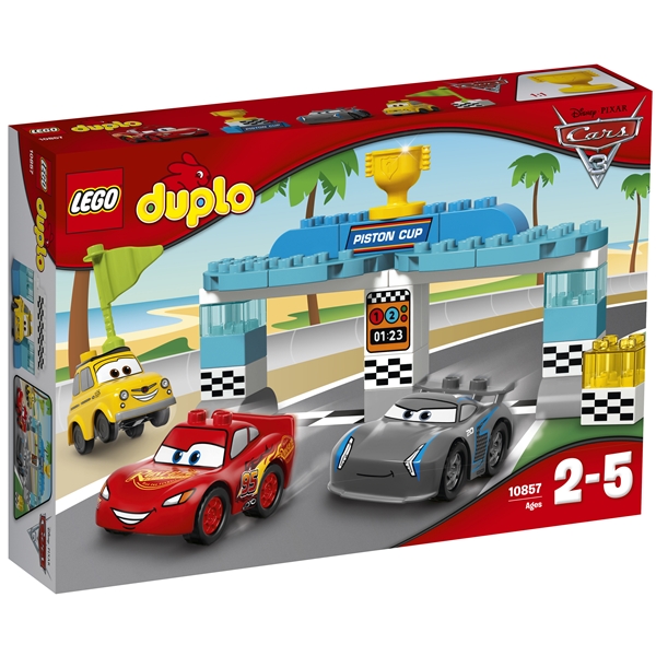 10857 LEGO DUPLO Biler Stempel Cup-Racerløb (Billede 1 af 7)