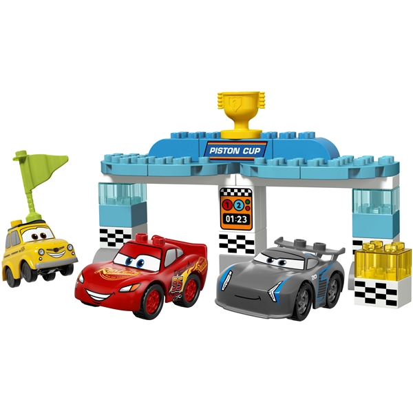 10857 LEGO DUPLO Biler Stempel Cup-Racerløb (Billede 3 af 7)