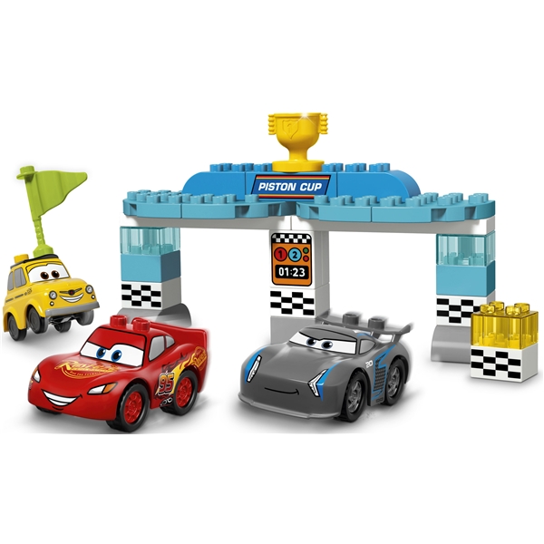 10857 LEGO DUPLO Biler Stempel Cup-Racerløb (Billede 4 af 7)