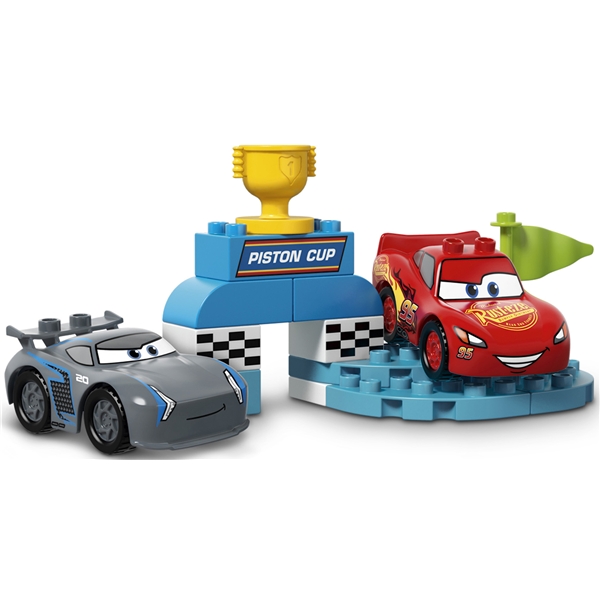 10857 LEGO DUPLO Biler Stempel Cup-Racerløb (Billede 6 af 7)